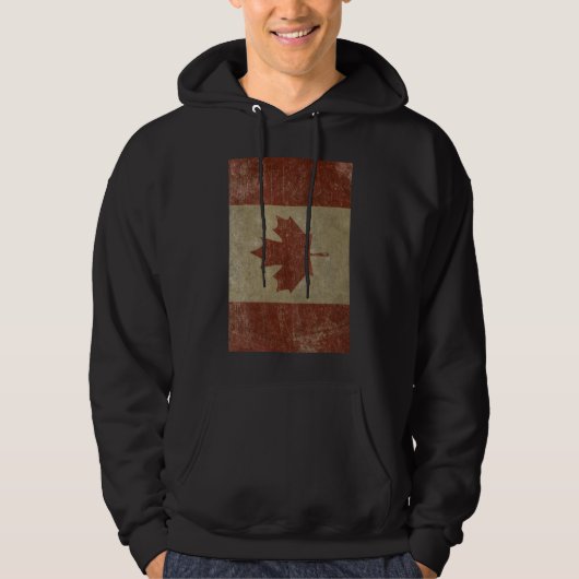  vlag van Canada Hoodie (Voorkant)