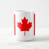 Vlag van Canada in distressed staat Koffiemok (Center)