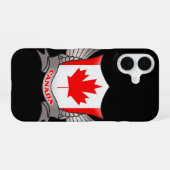 Vlag van Canada iPhone 16 Hoesje (Achterkant horizontaal)