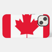 Vlag van Canada iPhone Hoesje (Achterkant horizontaal)