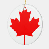 Vlag van Canada Keramisch Ornament (Links)