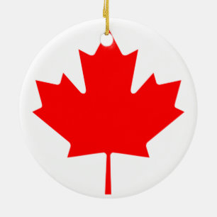 Vlag van Canada Keramisch Ornament