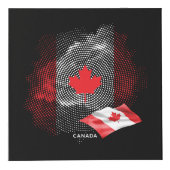 Vlag van Canada Kubus (Rechts)