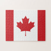 Vlag van Canada Legpuzzel (Horizontaal)