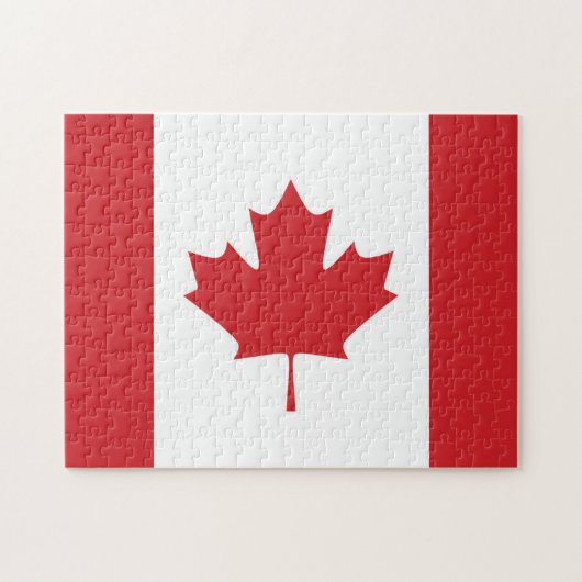 Vlag van Canada Legpuzzel (Horizontaal)