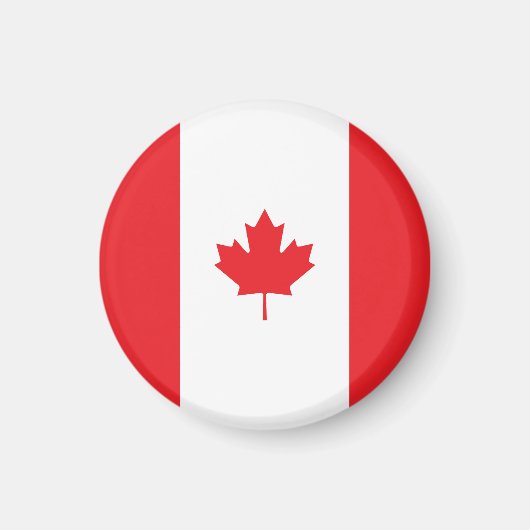 Vlag van Canada Magneet (Voorkant)