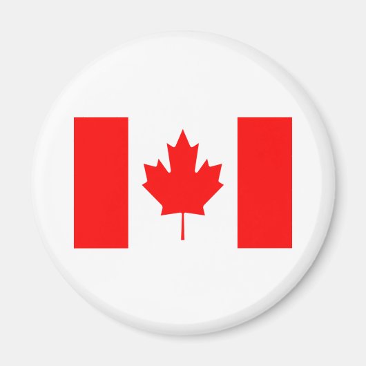 Vlag van Canada Magneet (Voorkant)