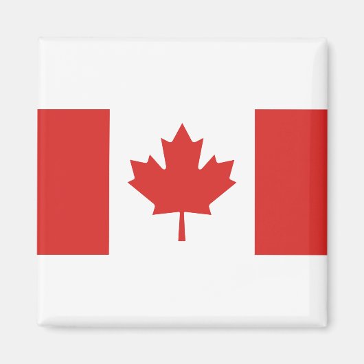 Vlag van Canada Magneet (Voorkant)