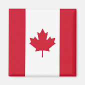 Vlag van Canada Magneet (Voorkant)