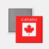 Vlag van Canada Magneet (Voorkant / Achterkant)