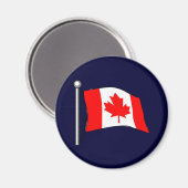 Vlag van Canada Magneet (Voorkant / Achterkant)