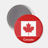 Vlag van Canada Magneet (Voorkant / Achterkant)