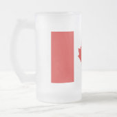 Vlag van Canada Matglas Bierpul (Links)