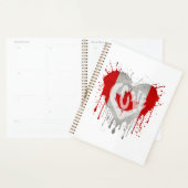 Vlag van Canada met liefde Planner (Display)