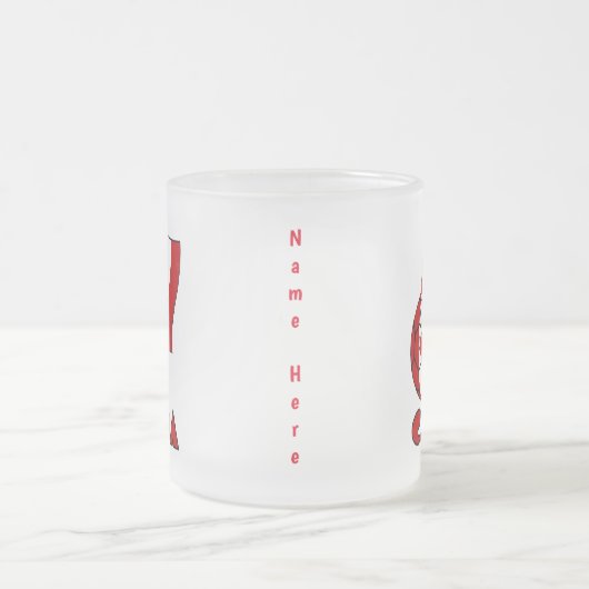 Vlag van Canada met Voetbal Matglas Koffiemok (Center)