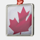 Vlag van Canada. Metalen Ornament (Links)