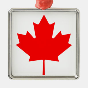Vlag van Canada Metalen Ornament