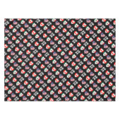 Vlag van Canada Mexico USA Voetbaltoernooi 2026 Tafelkleed (Voorkant (Horizontaal))