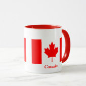 Vlag van Canada Mok (Voorkant rechts)