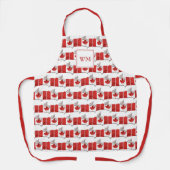 VLAG VAN CANADA | Monogram | Canadees Schort (Voorkant)