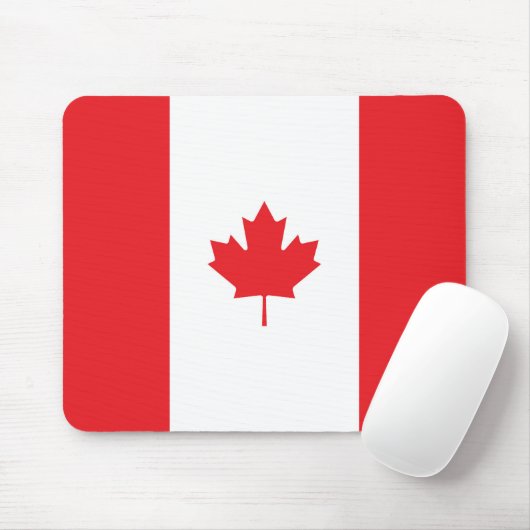 Vlag van Canada Muismat (Met muis)