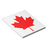 Vlag van Canada Notitieblok (Schuin)