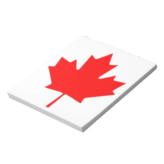 Vlag van Canada Notitieblok (Linkerzijde)