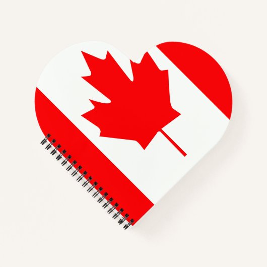 Vlag van Canada Notitieboek (Voorkant)