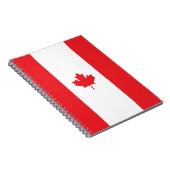 Vlag van Canada Notitieboek (Rechterzijde)
