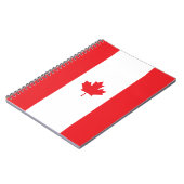 Vlag van Canada Notitieboek (Linkerzijde)