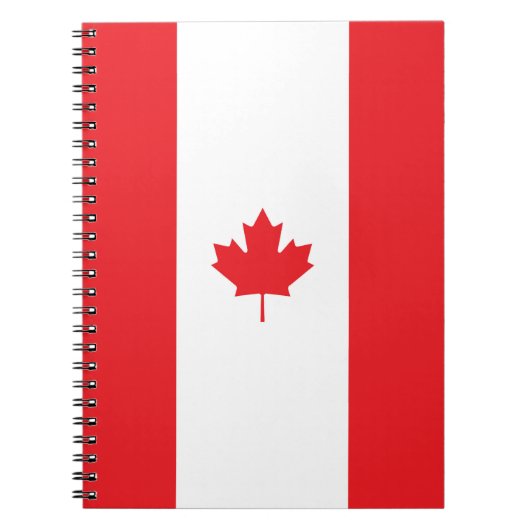 Vlag van Canada Notitieboek (Voorkant)
