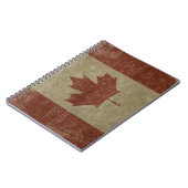 vlag van Canada Notitieboek (Linkerzijde)
