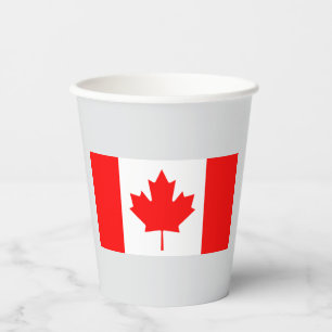 Vlag van Canada Papieren Bekers