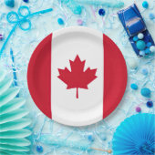Vlag van Canada Papieren Bordje (Feest)
