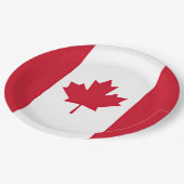 Vlag van Canada Papieren Bordje (Gekanteld)