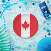 Vlag van Canada Papieren Bordje (Feest)