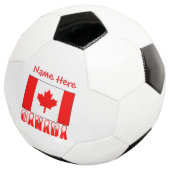 Vlag van Canada Persoonlijk gemaakt Voetbal (Drie kwart)