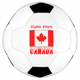 Vlag van Canada Persoonlijk gemaakt Voetbal