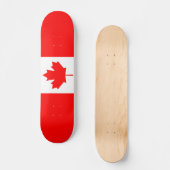 Vlag van Canada Persoonlijk Skateboard (Voorkant)