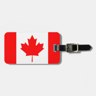 Vlag van Canada Persoonlijke Easy ID Bagagelabel