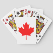 Vlag van Canada Pokerkaarten (Achterkant)