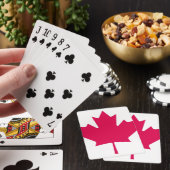 Vlag van Canada Pokerkaarten (Insitu)