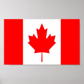 Vlag van Canada Poster (Voorkant)