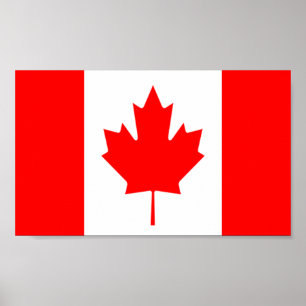 Vlag van Canada Poster