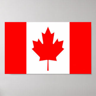 Vlag van Canada Poster