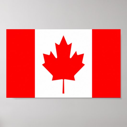 Vlag van Canada Poster (Voorkant)