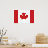 Vlag van Canada Poster (Keuken)