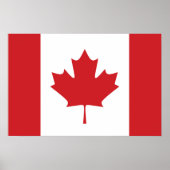 Vlag van Canada Poster (Voorkant)