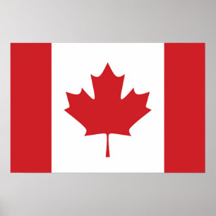Vlag van Canada Poster