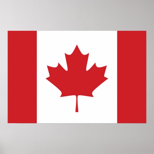 Vlag van Canada Poster (Voorkant)